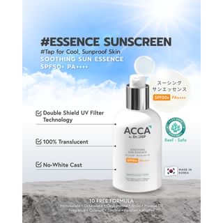 Acca By Dr.dsp - Soothing Sun Essence Spf 50+ Pa++++ 40Ml