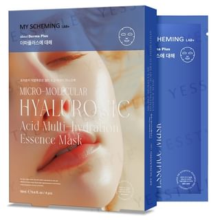My Scheming - Micro-Molecular Hyaluronic Acid Multi-Hydration Essence Mask 4 Pcs