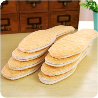 Eggshell Houseware Fleece Lined Insoles