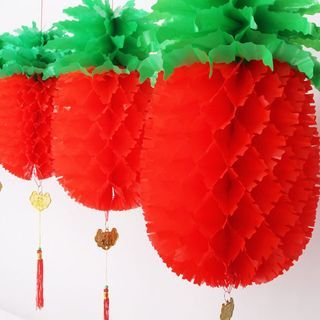 Dragon Court Lunar New Year Paper Hanging Ornament