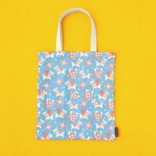 BABOSARANG Pony Pattern Shopper Bag Blue - One Size
