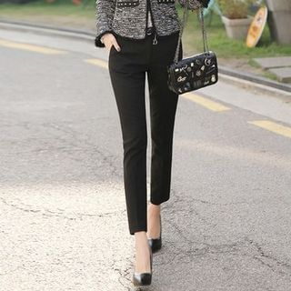 Styleonme Slim-Fit Dress Pants