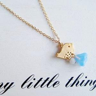 MyLittleThing Gold Sweet Chick Necklace