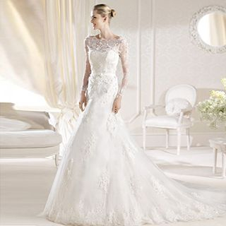 Angel Bridal Lace Wedding Dress
