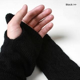 Cable-Knit Armwarmers