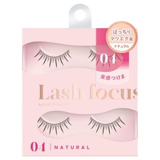 D-up - Lash Focus Natural Type 04 Curl 2 pairs