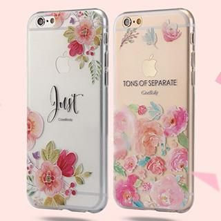 Casei Colour iPhone 6 Plus Floral Embossed Case