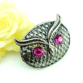 Fit-to-Kill Owl Ring Silver - One Size