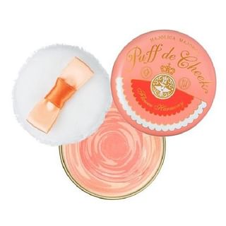 Shiseido - Majolica Majorca Puff De Cheek Mix Flower Harmony RD303 Mandarin