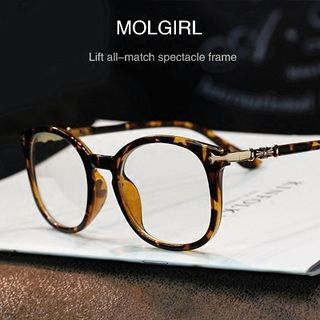 MOL Girl Fashionable Spectacle Frames Plain Mirror Glasses