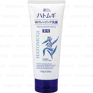 KUMANO COSME - Reihaku Hatomugi Medicated W Cleansing Foam 130g