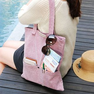 BABOSARANG Pocket-Trim Lightweight Shopper Bag