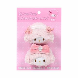 Tcp Sanrio My Sweet Piano Mascot Multi Clip / Hair Clip (Set Of 2) 65X52x30mm