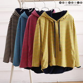 Maymaylu Dreams Striped Hooded Pullover