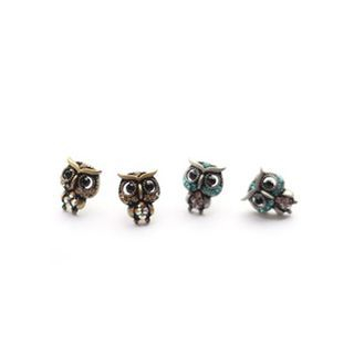 kitsch island Awl Rhinestone Earrings