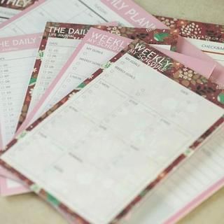 Homey House Schedule Note Pad