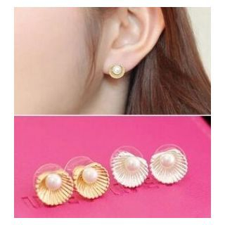 Glamiz Pearl Earrings