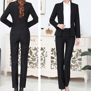 Caroe Set: Slim-Fit Blazer + Dress Pants