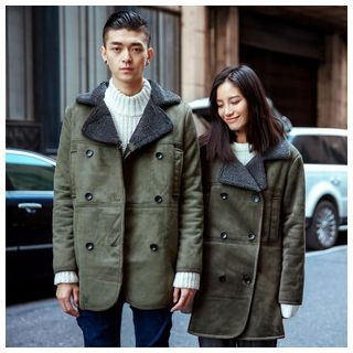Simpair Lepal Woolen Couple Coat