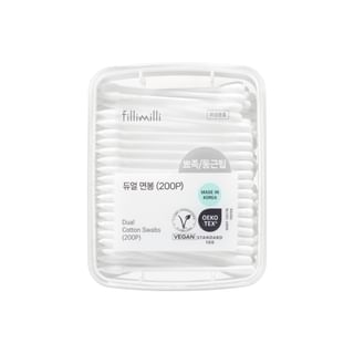 fillimilli - Dual Cotton Swabs 2025 Version - 200 pcs