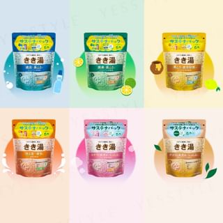 BATHCLIN - Kikiyu Carbonated Water Bath Salt Yellow Stiff Shoulder - 30g