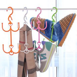 Yulu Double Hook Drying Shoe Rack