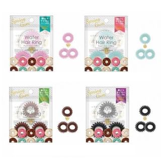 Lucky Wink - Spring Gum Water Hair Ring Mint Green - 3 pcs