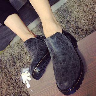 Zandy Shoes Faux-Leather Loafers