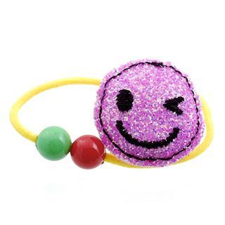 Fit-to-Kill Dazzling pink glitter smile hair band