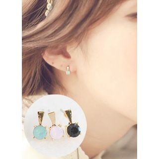 kitsch island Crystal Stone Earring