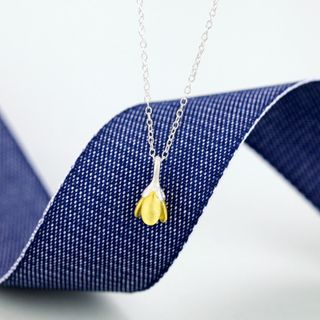 LoveGem Sterling Silver Tulip Necklace