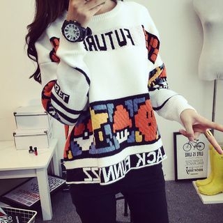 Gemuni Print Sweater