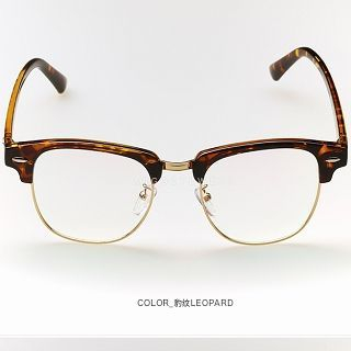 Biu Style Half-Frame Glasses