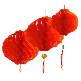 Butterfly Dream Lunar New Year Paper Lantern Hanging Ornament