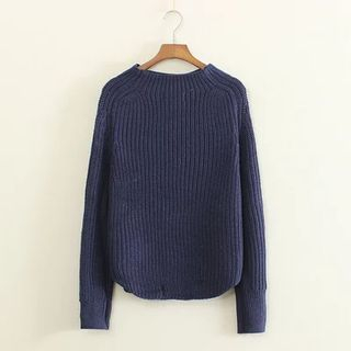 Mushi Mock-Neck Sweater