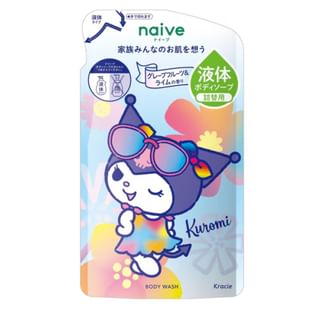 Kracie - Sanrio Kuromi Naive Body Wash 360Ml Refill