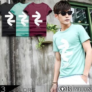OBI YUAN Short Sleeve Printed T-Shirt