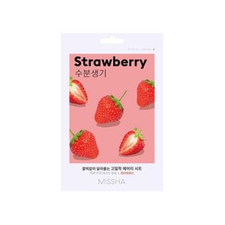Missha - Airy Fit Sheet Mask - 13 Types Strawberry