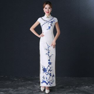 Royal Style Embroidered Cheongsam
