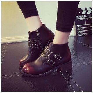 BAYO Studded Ankle Boots
