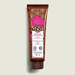 Yves Rocher - Argan & Rose Petals Body Scrub-In-Oil 150Ml