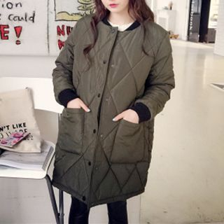 Miss Fan Quilted Coat