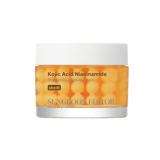 SUNGBOON EDITOR - Kojic Acid Niacinamide Brightening Capsule Cream 2026 New Version - 55g