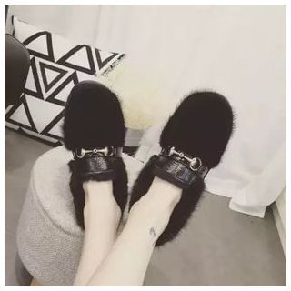 Yoflap Furry Loafers