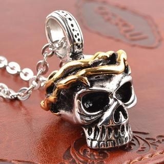 Trend Cool Skull Titanium Steel Necklace