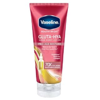 Vaseline - Healthy Bright Gluta-Hya Serum Burst Lotion Pro-Age Restore Regular 200Ml