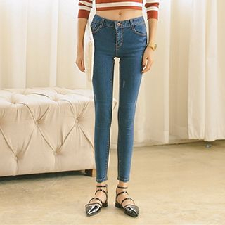 Athena Distressed Skinny Jeans