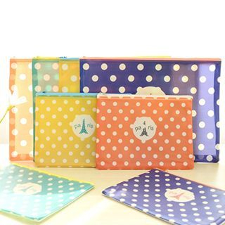 Good Living Dotted Pouch
