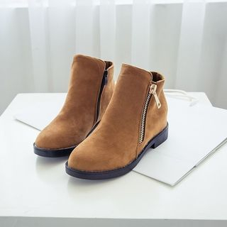 Pangmama Zip Ankle Boots