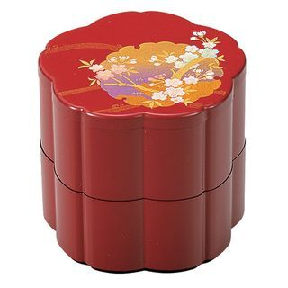 Hakoya Hakoya Mini Food Container Sakura Kojiyuu Red